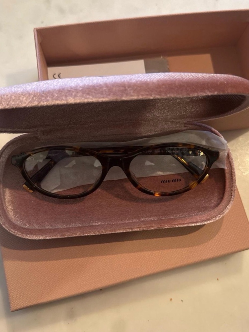 Miu Miu Tortoiseshell Cat-Eye Sunglasses